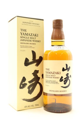 (1) The Yamazaki Distiller's Reserve Single Malt Japanese Whisky, 43% ABV