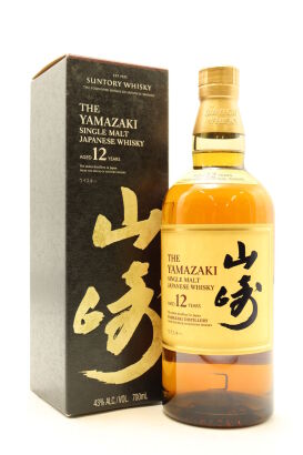 (1) The Yamazaki 12 Year Old Single Malt Japanese Whisky, 43% ABV