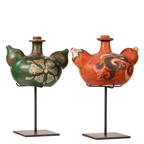 A Pair of Indonesian Pottery Jars