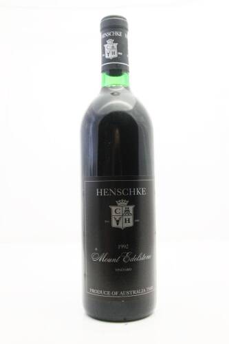 (1) 1992 Henschke Mt Edelstone Shiraz