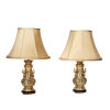 A Pair of Chinese Urn Table Lamps