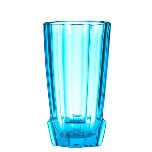 A Blue Moser Hoffmann Art Deco Glass Vase