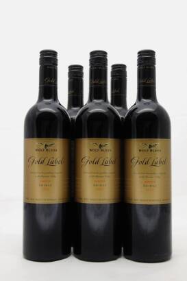 (5) 2002 Wolf Blass Gold Label Shiraz