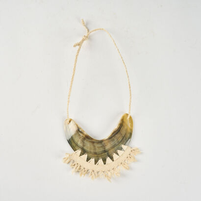 A Contemporary Polynesian Shell Necklace