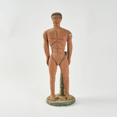 A Paper Mache Body Builder