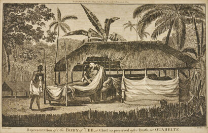 A Representation Of The Body Of Tea, A Chief As Preserved After Death In Otaheite by John Webber