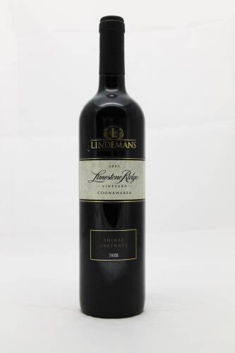 (1) 2001 Lindemans Limestone Ridge Shiraz/Cabernet Sauvignon