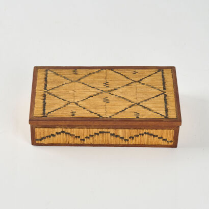 A Prison Art Matchstick Box