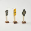 A Set Of Three Handmade Street Signs - 2