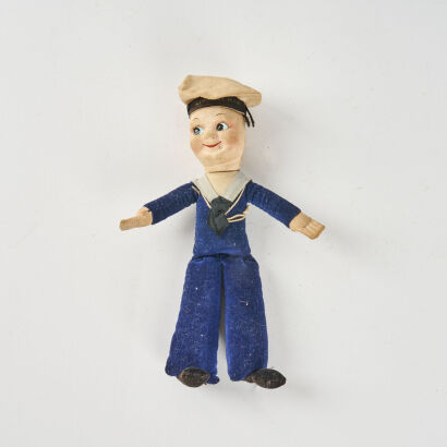 A Vintage Norah Wellings Cloth Boy Reina Del Mar Doll