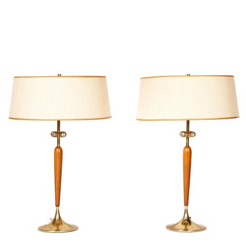 A Pair of Elegant Table Lamps by Laurel