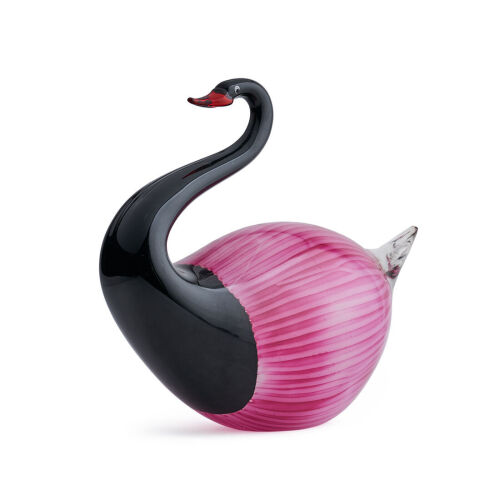 A Large Murano Glass Swan