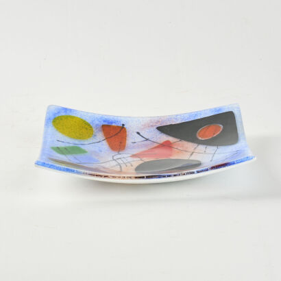 A Murano Art Glass Dish