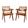 A Pair of Pierre Jeanneret Chandigarh Chairs PJ-SI-28-A - 2