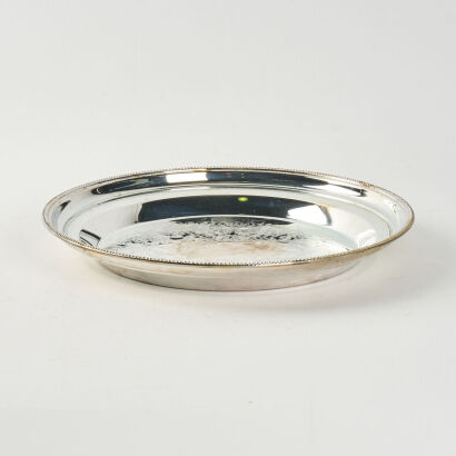 A Silver Plated Serving Platter