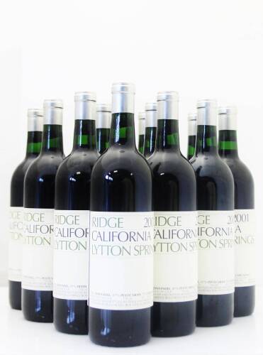 (12) 2001 Ridge Lytton Springs
