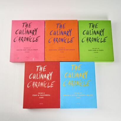 A Set of Five Volumes of The Culinary Chronicles