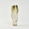 A Signed Large Hand Blown Art Glass Ombre Vase C.2007