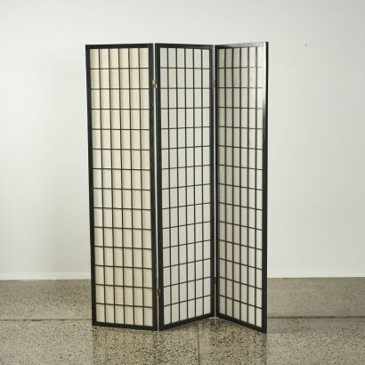 A Rice Paper Room Divider