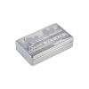 A Sterling Silver Presentation Table Snuff Box by Asprey, London