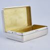 A Sterling Silver Presentation Table Snuff Box by Asprey, London - 4