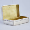 A Sterling Silver Presentation Table Snuff Box by Asprey, London - 5