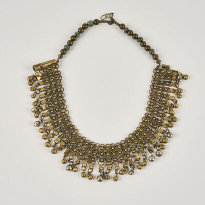 A Vintage Indian Brass Necklace