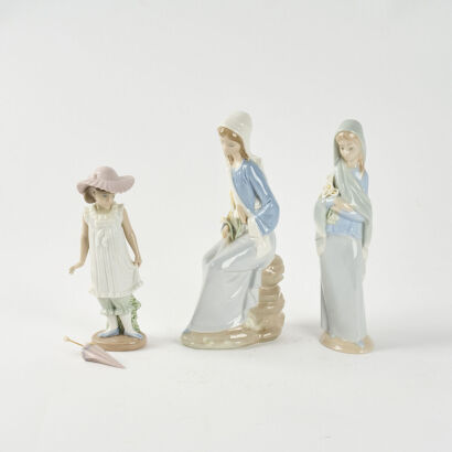 Three Lladro Figurines