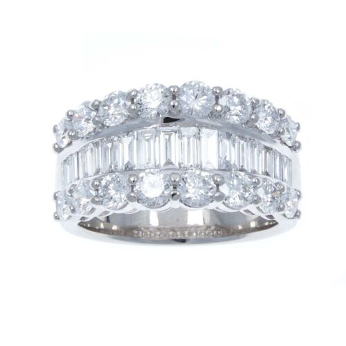 Platinum and Diamond Ring