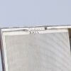 An Art Deco Stylish Sterling Silver Rectangular Cigarette Case or Powder Compact - 3