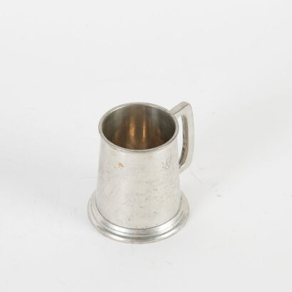 A Commemorative Kirra Pewter Cup