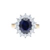 18ct Sapphire and Diamond Ring