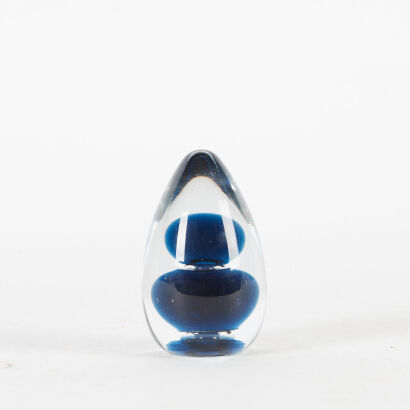 A Wedgwood Glass Paper Weight