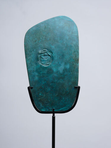 NATALIE GUY Blind Form III Teal