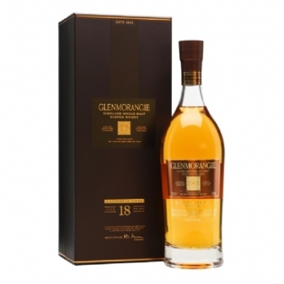 (2) Glenmorangie 18 Year Old Extremely Rare Single Malt Scotch Whisky, Highlands 43% ABV