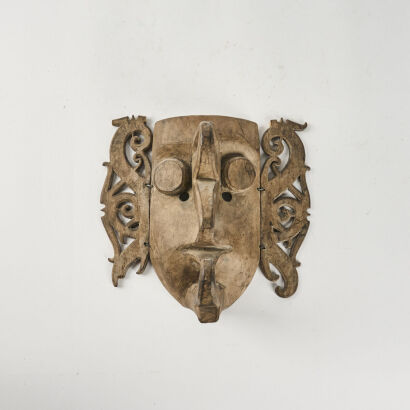 A Dayak Hudok Mask, Borneo