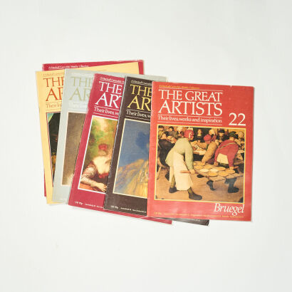 A Collection Of Marcshall Cavendishs 'The Great Artists'