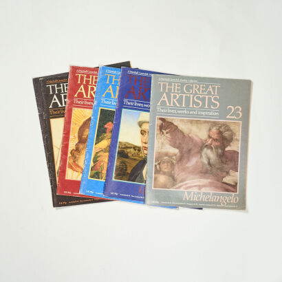 A Collection Of Marcshall Cavendishs 'The Great Artists'