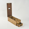 A J.C King Ltd Antique Oak Wooden Shop Cash Drawer, London C.1930
