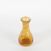 A Handblown Amber Art Glass Vase - 2