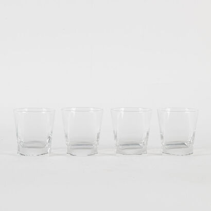 A Set Of Four Whiskey Glasses