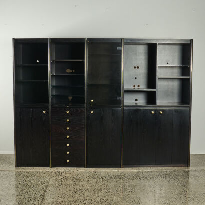 An Impressive Rudi Schwarz Wall Cabinet