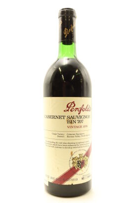 (1) 1976 Penfolds Bin 707 Cabernet Sauvignon, South Australia