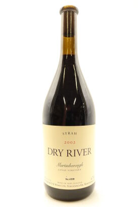 (1) 2002 Dry River Lovat Vineyard Syrah, Martinborough [BC95]