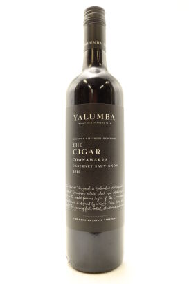 (1) 2018 Yalumba 'The Cigar' Cabernet Sauvignon, Coonawarra