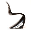 A Panton S Chair in Black - 4