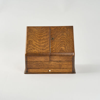 An Antique Wooden Writing Box C.1924