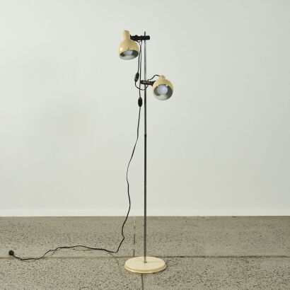 A Mid Century Double Eyeball Standard Lamp