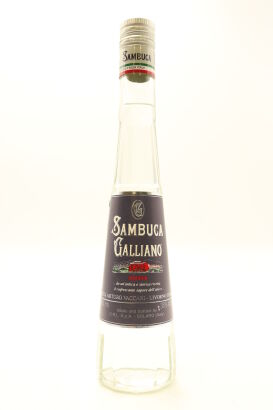 (1) Sambuca Galliano Liqueur, 38% ABV, 350ml