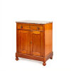 A Small Mahogany Marble-Topped Cabinet - 2